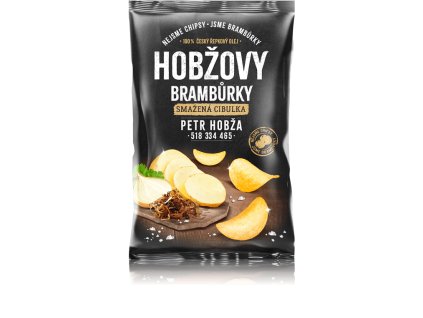 Hobžovy brambůrky smažená cibulka 150 g