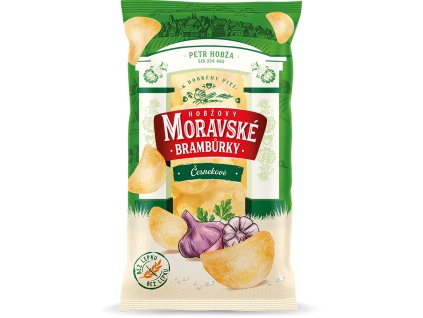 Hobžovy moravské brambůrky česnekové 175g