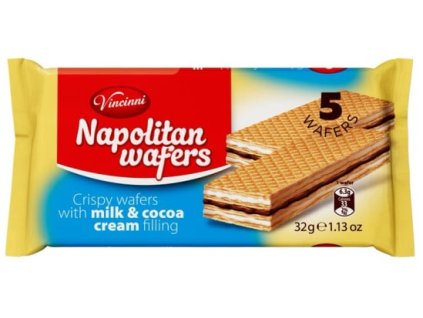 Napolitan wafers oplatek 32g mléčné