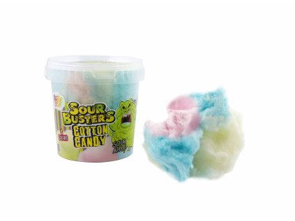 Sour Busters Cotton Candy – kyselá jedlá vata 50g