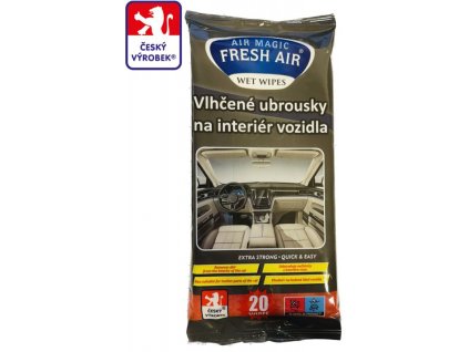 Fresh Air čistící ubrousky na interiér vozidla 20 ks