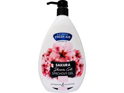 Fresh air sprchový gel 1L Sakura