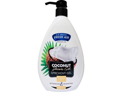 Fresh air sprchový gel 1L Coconut
