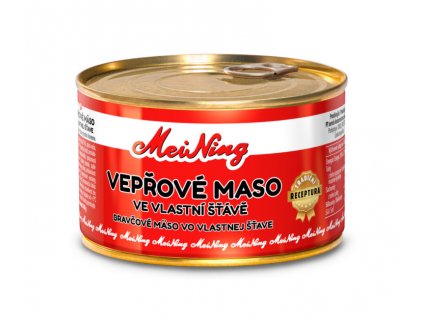 Vepřové maso ve vlastní šťávě 400g