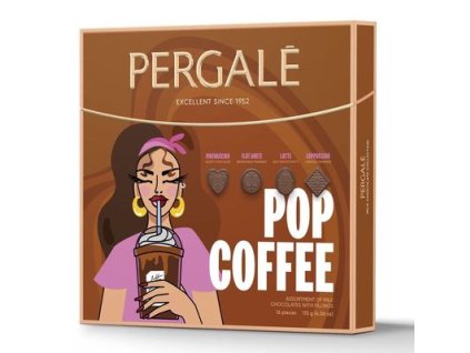 Pergalé Bonboniéra Pop Coffee 115g