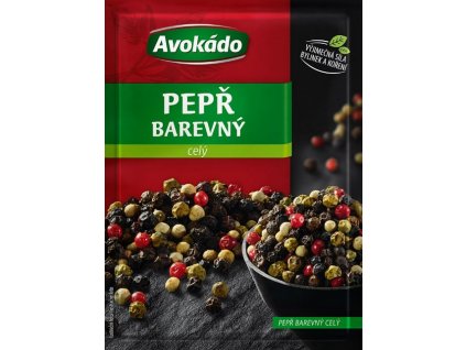 Avokado pepř barevný celý 20g