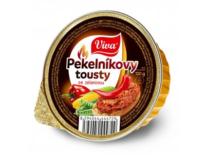 Pekelníkovy tousty se zeleninou 120g