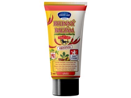 Bylinný balzám v tubě 150 ml s chilli