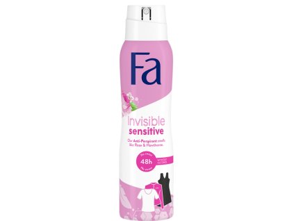 FA Deodoranty spray 150ml Invisible Sensitive