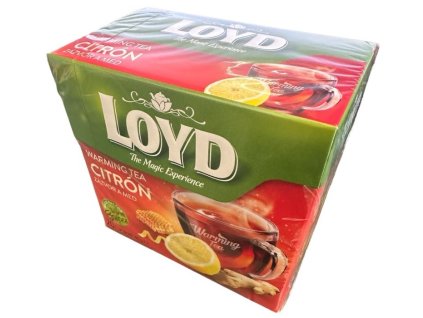 Loyd warming citron, zázvor a med 40g