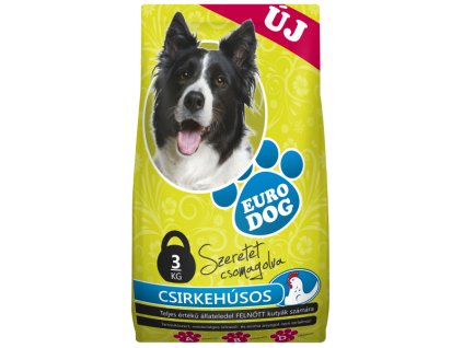 Eurodog granule drůbeží 3kg