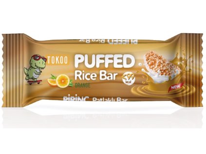 Puffed rýžové tyčinky Pomeranč 22,5g