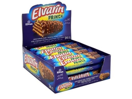 Elvarin princh oplatka s křupavou rýží v polevě 50g