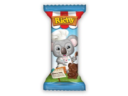 Richy 55g jemné kakaové pečivo s kakaovou náplní máčené v kakaové polevě