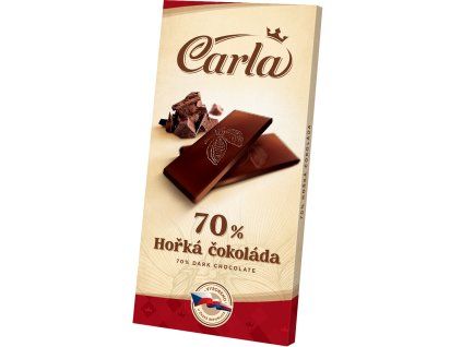 Hořká čokoláda Carla 70% 80g