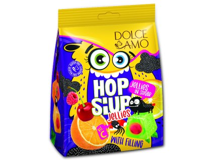 HOP SIUP plněné ovocné ŽELÉ s C vitamínem 250g