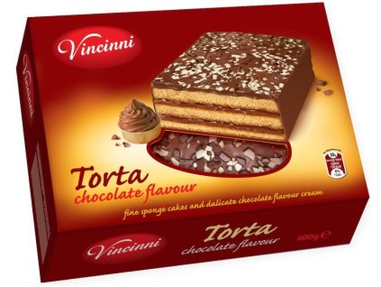 Torta piškotový řez s čokoládovou příchutí 400g