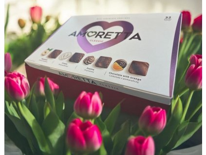 Amoretta pralinky v čokoládě Classic 215g