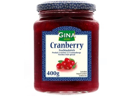 Brusinková ovocná pomazánka 400g