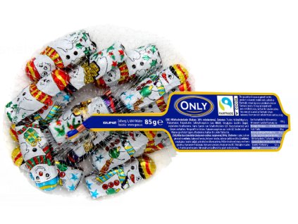 Mléčná čokoláda sněhulák 85g