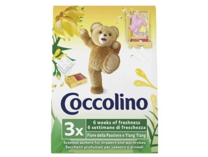 Coccolino vonné sáčky Ylang Ylang 3ks žluté