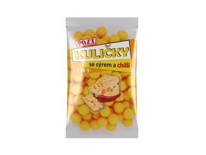 Snack s příchutí sýru a chilli 120 g