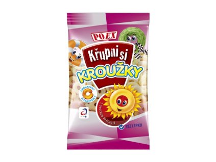 POEX Kroužky s ovocnou příchutí 90 g