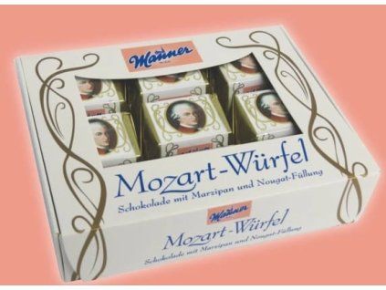 Manner Mozart Würfel 118g
