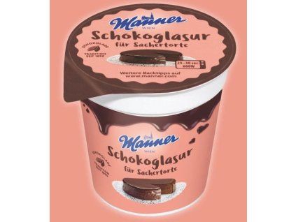 Manner Schoko Glasur Sacher 200g
