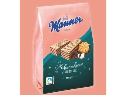 Manner Winterwaffel Kokos Makrone 185g