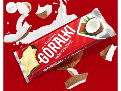 Goralki Waffle kokosové 45g