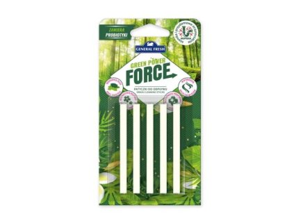general fresh force green power patyczki do odplywu 5 sztuk