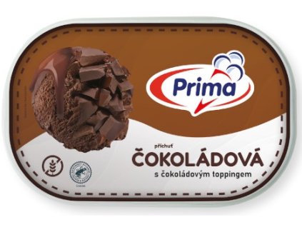Čokoládová zmrzlina s čokoládovým toppingem 900 ml