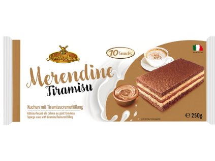 Sušenkový snack s tiramisu krémem 250g