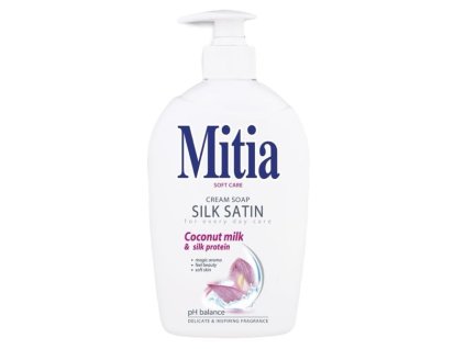 Mitia tekuté mýdlo Silk Satin s kokosovým mlékem 500ml