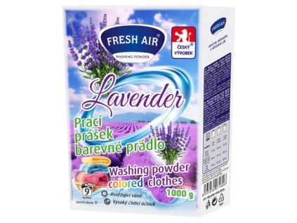 Prací prášek na barevné prádlo Lavender 1 kg
