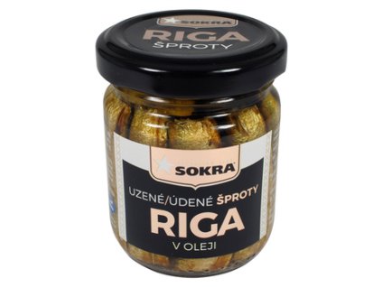 Uzené šproty v oleji 100g SOKRA