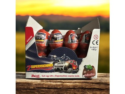 Vajíčko čokoládové 20 g SUPERMACHINES