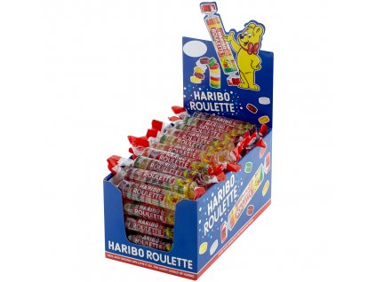 Haribo Roulette želé s ovocnými příchutěmi 25g