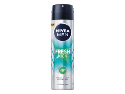 Nivea MEN Deodoranty spray 150ml Fresh Kick
