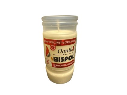Bispol hřbitovní svíčka Ognik Parafín 120g 5,5x11,0cm