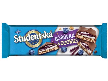 Orion Studentská pečeť Mléčná borůvka 235 g