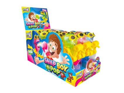 Snap boy lízátko v plastové hračce mix příchutí 10g