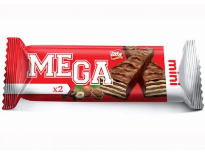 Bifa Mega oplatky plněné kakaovo oříškovým krémem 28g