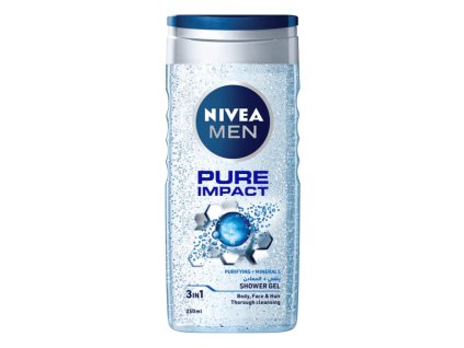Nivea MEN Sprchový Gel 250ml Pure Impact