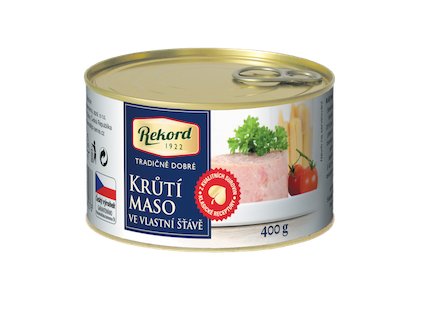Krůtí maso ve vlastní šťávě 400g