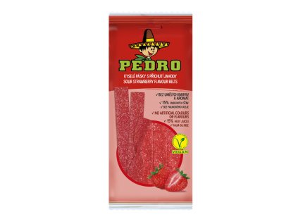 Pedro jahodové pásky 80g