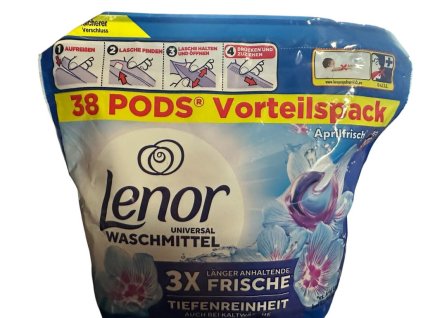 LENOR PODS ALLin1 38ks APRILFRISCH DE KAPSLE NA PRANÍ