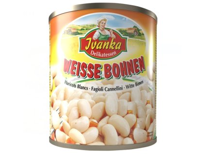 Bílé fazole 800g