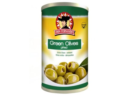 Zelené olivy – vypeckované 350g